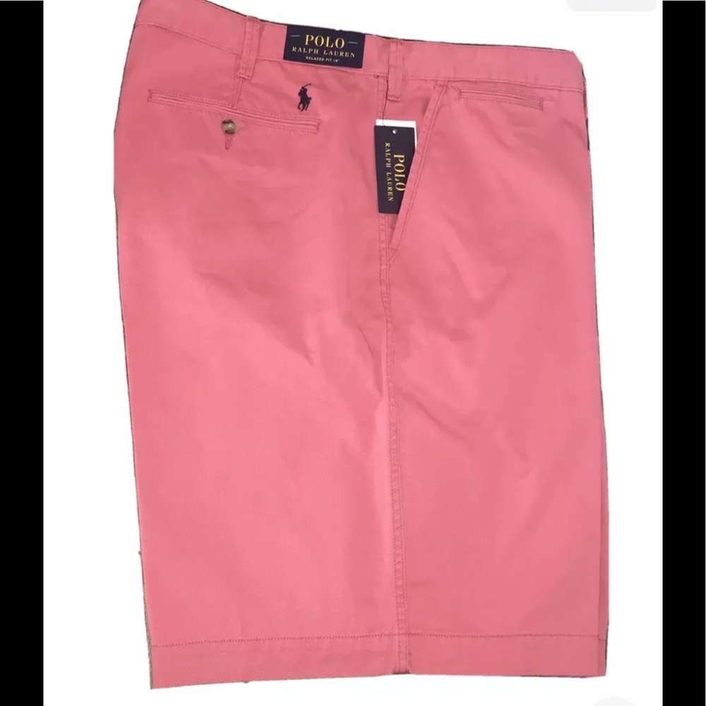 NWT Polo Ralph Lauren Men’s Chino Shorts Relaxed Fit 10” Red